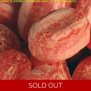 Barnetts Sugar Free Sherbet Strawberry Diabetic Sweets